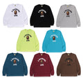 A BATHING APE COLLEGE L/S TEE