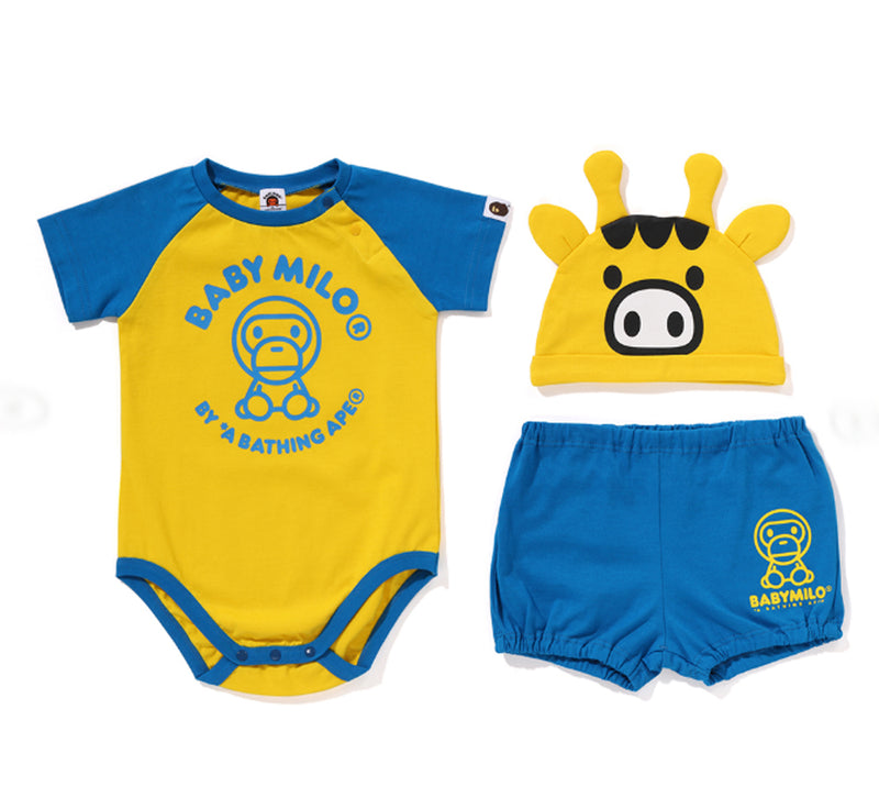 A BATHING APE BAPE KIDS BABY MILO FRIENDS BABY GIFT SET - happyjagabee store