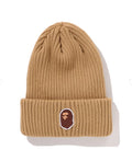 A BATHING APE BAPE KIDS APE HEAD ONE POINT KNIT CAP