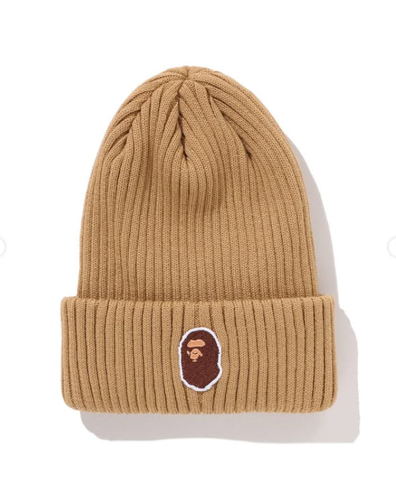 A BATHING APE BAPE KIDS APE HEAD ONE POINT KNIT CAP