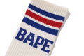 A BATHING APE BAPE STRIPE SOCKS 1L80184002