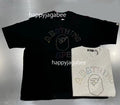 A BATHING APE RHINESTONE COLLEGE RELAXED FIT TEE
