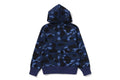 A BATHING APE Ladies' COLOR CAMO BUSY WORKS PULLOVER HOODIE