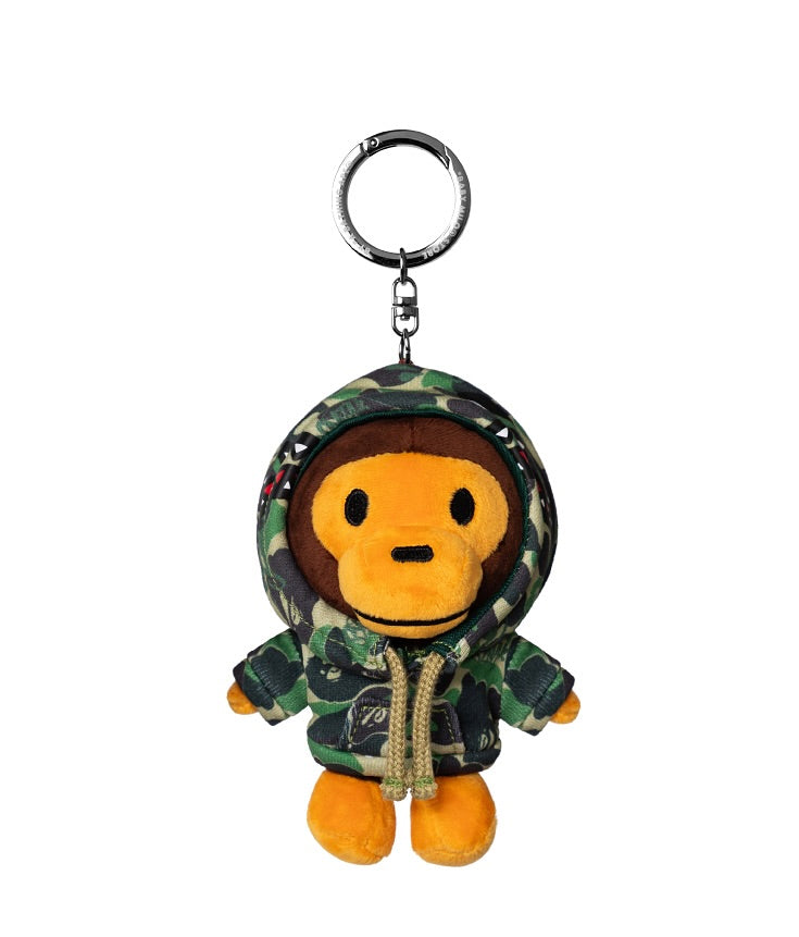 A BATHING APE BAPE x SPOTIFY BY CENTRAL CEE CAMO BABY MILO KEYCHAIN