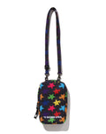 A BATHING APE STA PATTERN PHONE SHOULDER BAG