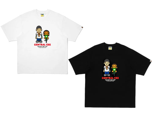 A BATHING APE BAPE x SPOTIFY BY CENTRAL CEE BABY MILO RELAXED FIT TEE