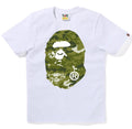 A BATHING APE Ladies' MULTI PIXEL CAMO BIG APE HEAD TEE