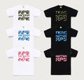 A BATHING APE ABC CAMO ASNKA TEE