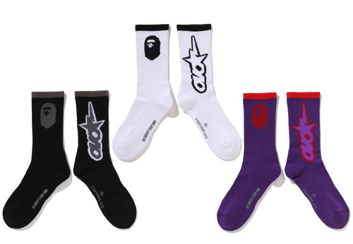 A BATHING APE BAPE x OVO OVO STA ATHLETIC SOCKS