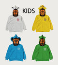 A BATHING APE BAPE KIDS BABY MILO FRIENDS ZIP HOODIE