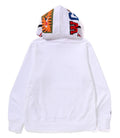 A BATHING APE ABC CAMO SHARK PULLOVER HOODIE