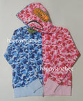 A BATHING APE ABC CAMO SEPARATE SHARK FULL ZIP HOODIE