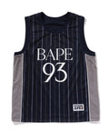 A BATHING APE REVERSIBLE MULTI LOGO TANK TOP