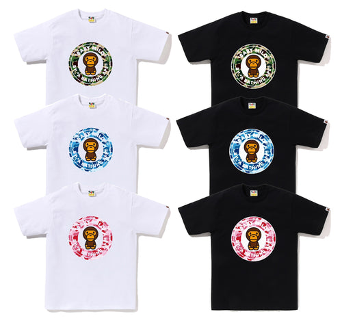 A BATHING APE ABC CAMO MILO BUSY WORKS TEE