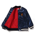 A BATHING APE BAPE KIDS BABY MILO EMBROIDERY JACKET
