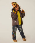 A BATHING APE BAPE KIDS BABY MILO FRIENDS DENIM SWEAT PANTS