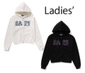 A BATHING APE Ladies' CRYSTAL STONE BAPE ZIP HOODIE