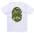 A BATHING APE Ladies' MULTI PIXEL CAMO BIG APE HEAD TEE