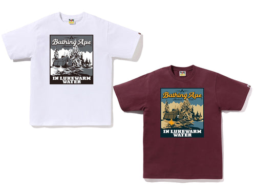 A BATHING APE BASE CAMP TEE