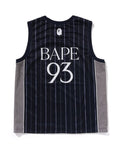 A BATHING APE REVERSIBLE MULTI LOGO TANK TOP