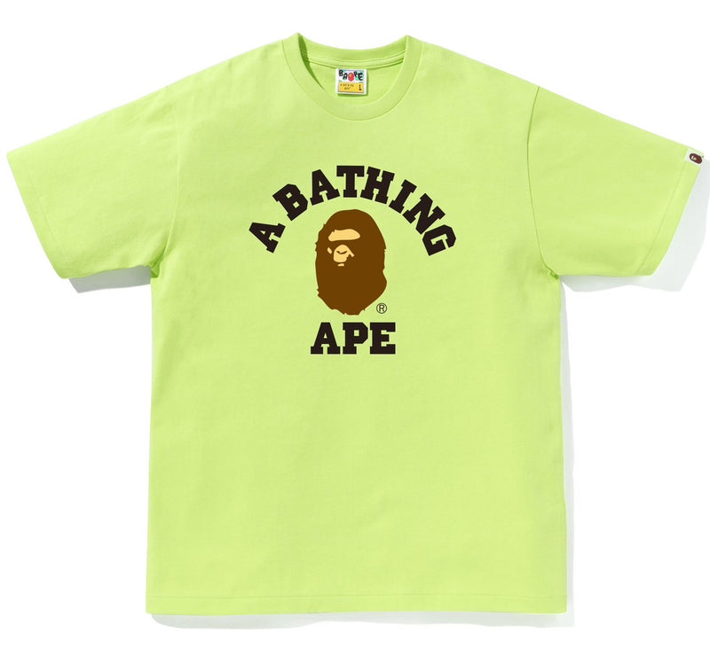 A BATHING APE COLLEGE TEE