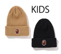 A BATHING APE BAPE KIDS APE HEAD ONE POINT KNIT CAP