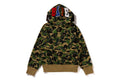 A BATHING APE Ladies' ABC CAMO 2ND APE FULL ZIP HOODIE