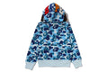 A BATHING APE Ladies' ABC CAMO 2ND APE FULL ZIP HOODIE