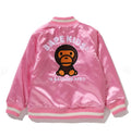 A BATHING APE BAPE KIDS BABY MILO EMBROIDERY JACKET