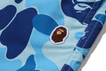 A BATHING APE BAPE KIDS ABC CAMO APE HEAD ONE POINT BEACH SHORTS