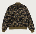 A BATHING APE 1ST CAMO REVERSIBLE STA QUILTED SOUVERNIR JACKET