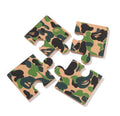 A BATHING APE ABC CAMO PUZZLE CORK COASTER
