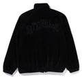 A BATHING APE METAL LOGO PIN TRACK JACKET