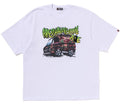 A BATHING APE BAPE CAR GRAPHIC TEE