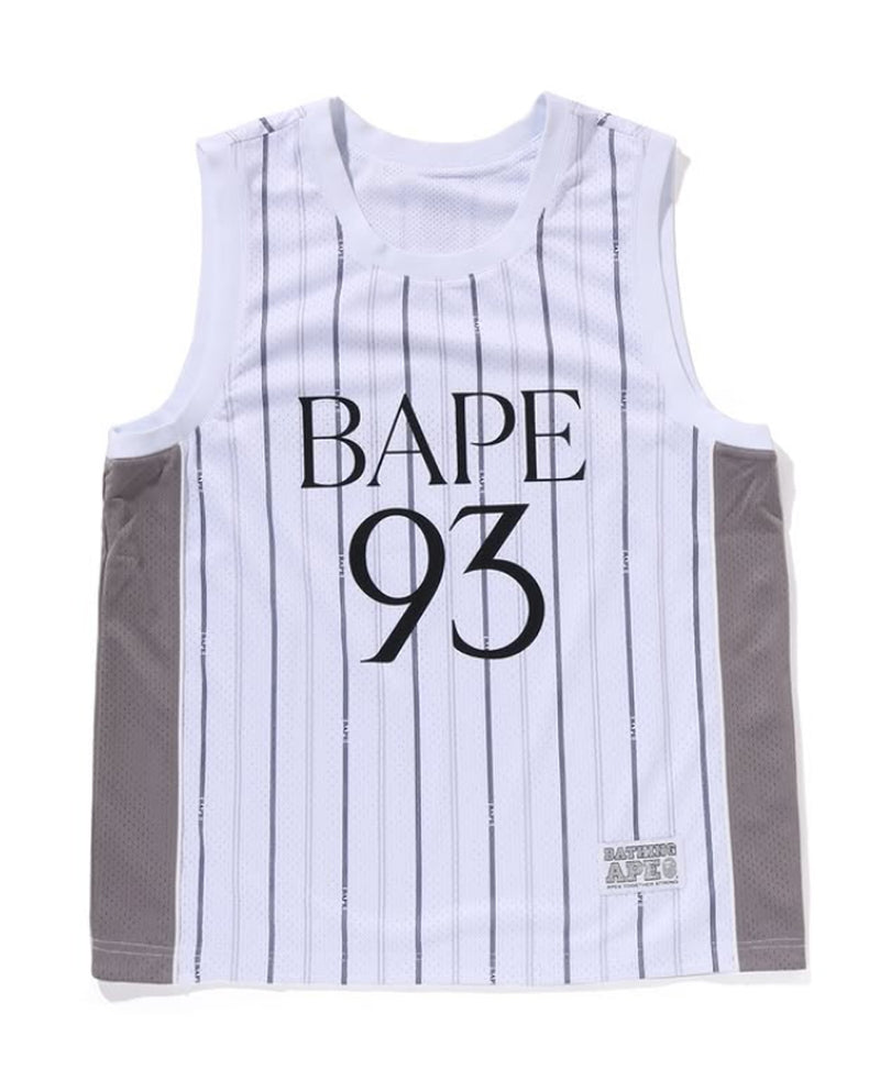 A BATHING APE REVERSIBLE MULTI LOGO TANK TOP
