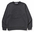 A BATHING APE EMBOSS BUSY WORKS CREWNECK SWEAT SHIRT