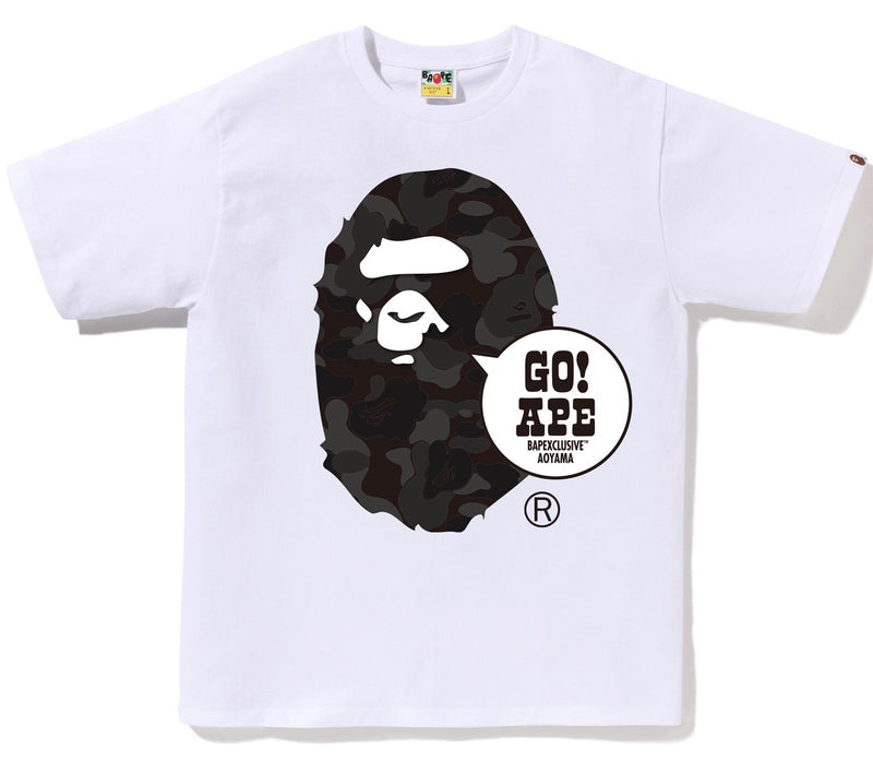 A BATHING APE BAPE STORE AOYAMA GO! APE TEE JAPAN Limited