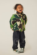 A BATHING APE BAPE KIDS APE HEAD 10OZ STRETCH DENIM PANTS