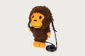 A BATHING APE BABY MILO STORE BABY MILO FAUX FUR PLUSH DOLL MOBILE PHONE BAG