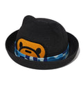 A BATHING APE BAPE KIDS ABC CAMO MILO FACE BLADE HAT