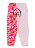 A BATHING APE Ladies' ABC CAMO SHARK SWEAT PANTS