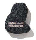 A BATHING APE BAPE x OVO NEON 1ST CAMO JACQUARD DENIM CUSHION