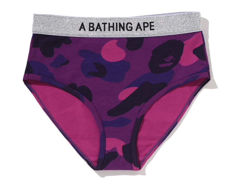 A BATHING APE Ladies' COLOR CAMO SHORTS - happyjagabee store