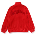 A BATHING APE METAL LOGO PIN TRACK JACKET