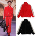 A BATHING APE METAL LOGO PIN TRACK JACKET