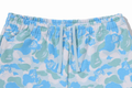 A BATHING APE Ladies' BABY LISA ABC CAMO SWEAT SHORTS