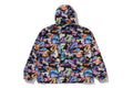 A BATHING APE ART CAMO HOODIED JACKET