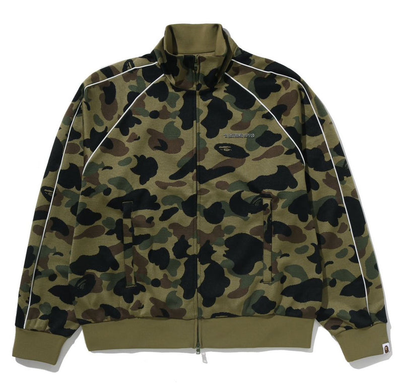 A BATHING APE 1ST CAMO LOGO RELAXED FIT TRACK JACKET