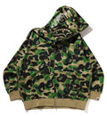 A BATHING APE ABC CAMO RAYON RELAXED FIT SHARK FULL ZIP HOODIE