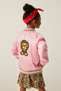 A BATHING APE BAPE KIDS BABY MILO EMBROIDERY JACKET